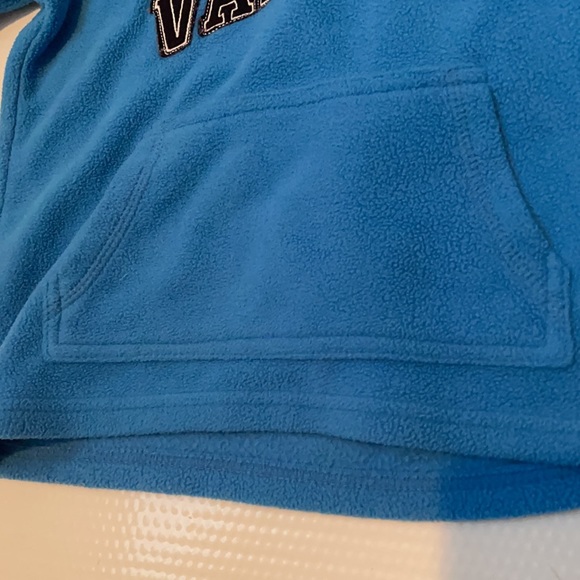 Wonder Kids blue fleece hoodie boys girls 4T jr varsity unisex jacket top - Picture 6 of 12